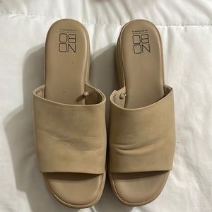 Platform NoBo Tan Slides